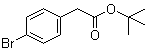 structure of CAS# 33155-58-7, 4-溴苯乙酸叔丁酯