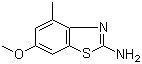 6-甲氧基-4-甲基苯并噻唑-2-胺分子结构 (CAS 331679-72-2)