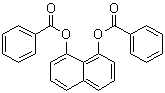 1,8-萘二酚二苯甲酸酯分子结构 (CAS 331711-99-0)