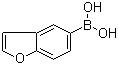 苯并[b]呋喃-5-硼酸分子结构 (CAS 331834-13-0)