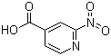 2-硝基-4-吡啶甲酸分子结构 (CAS 33225-74-0)