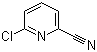 2-氯-6-氰基吡啶分子结构 (CAS 33252-29-8)