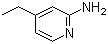 2-氨基-4-乙基吡啶分子结构 (CAS 33252-32-3)