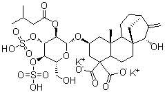 structure of CAS# 33286-30-5, Gummiferin