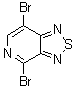 structure of CAS# 333432-27-2, 4,7-Dibromo[1,2,5]thiadiazolo[3,4-c]pyridine