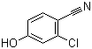 structure of CAS# 3336-16-1, 2-Chloro-4-hydroxybenzonitrile