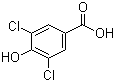 CAS # 3336-41-2, 3,5-Dichloro-4-hydroxybenzoic acid