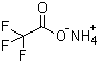 structure of CAS# 3336-58-1, 三氟乙酸铵