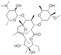 structure of CAS# 33396-29-1, Erythromycin EP Impurity E