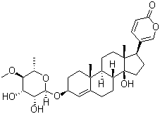 甲海葱次苷分子结构 (CAS 33396-37-1)