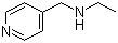 N-(4-吡啶甲基)乙胺分子结构 (CAS 33403-97-3)