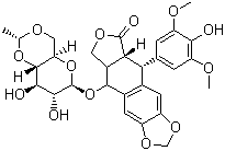 依托泊苷分子结构 (CAS 33419-42-0)