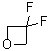 3,3-二氟氧杂环丁烷分子结构 (CAS 33420-50-7)