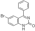 6-Bromo-4-phenyl-2(1H)-quinazolinone molecular structure (CAS 33443-53-7)