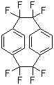 structure of CAS# 3345-29-7, 1,1,2,2,9,9,10,10-八氟[2.2]二聚对二甲苯