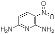 structure of CAS# 3346-63-2, 2,6-Diamino-3-nitropyridine