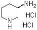 structure of CAS# 334618-07-4, (S)-3-Aminopiperidine dihydrochloride