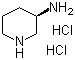 structure of CAS# 334618-23-4, (R)-3-氨基哌啶双盐酸盐