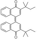 CAS # 334634-19-4, 2-(1,1-Dimethylpropyl)-4-[3-(1,1-dimethylpropyl)-4-oxo-1(4H)-naphthalenylidene]-1(4H)-naphthalenone