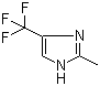 2-甲基-4-三氟甲基咪唑分子结构 (CAS 33468-67-6)