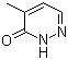 structure of CAS# 33471-40-8, 4-Methyl-3(2H)-pyridazinone