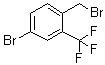 structure of CAS# 335013-18-8, 4-Bromo-2-(trifluoromethyl)benzyl bromide