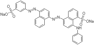 酸性蓝 113分子结构 (CAS 3351-05-1)