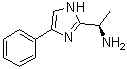structure of CAS# 335246-81-6, (1R)-1-(4-Phenyl-1H-imidazol-2-yl)ethanamine