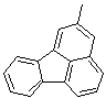 2-甲基荧蒽分子结构 (CAS 33543-31-6)