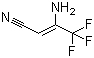 3-氨基-4,4,4-三氟-2-丁烯腈分子结构 (CAS 33561-24-9)