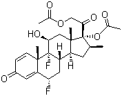 structure of CAS# 33564-31-7, 醋酸双氟拉松