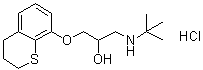 特他洛尔盐酸盐分子结构 (CAS 33580-30-2)
