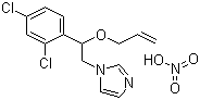 CAS 登录号：33586-66-2, 抑霉唑硝酸盐, 1-(2-(2,4-二氯苯基)-2-(2-烯丙氧基)乙基)-1H-咪唑硝酸盐