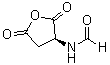 N-甲酰基-L-天冬氨酸酐分子结构 (CAS 33605-73-1)