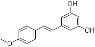 structure of CAS# 33626-08-3, (E)-3,5-Dihydroxy-4'-methoxystilbene