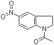 structure of CAS# 33632-27-8, 1-Acetyl-5-nitroindoline