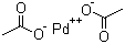 醋酸钯分子结构 (CAS 3375-31-3)