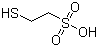 structure of CAS# 3375-50-6, 2-巯基乙磺酸