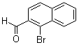 structure of CAS# 3378-82-3, 1-Bromo-2-naphthaldehyde