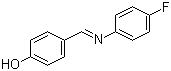 structure of CAS# 3382-63-6, 4-[[(4-氟苯基)亚胺]甲基]-苯酚