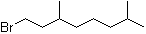 (±)-1-溴-3,7-二甲基辛烷分子结构 (CAS 3383-83-3)