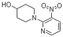 structure of CAS# 338411-78-2, 1-(3-硝基-2-吡啶基)-4-哌啶醇