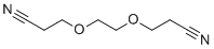 1,2-双(2-氰基乙氧基)乙烷分子结构 (CAS 3386-87-6)