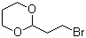 structure of CAS# 33884-43-4, 2-(2-溴乙基)-1,3-二氧杂环己烷