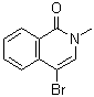structure of CAS# 33930-63-1, 4-Bromo-2-methyl-1(2H)-isoquinolinone