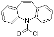 structure of CAS# 33948-22-0, Dibenz[b,f]azepine-5-carbonyl chloride