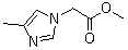 CAS # 339526-03-3, 4-Methyl-1H-imidazole-1-acetic acid methyl ester