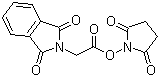 structure of CAS# 3397-29-3, Phthaloyl-glycine hydroxysuccinimide ester