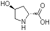 structure of CAS# 3398-22-9, 反式-4-羟基-D-脯氨酸
