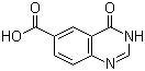 structure of CAS# 33986-75-3, 3,4-Dihydro-4-oxoquinazoline-6-carboxylic acid